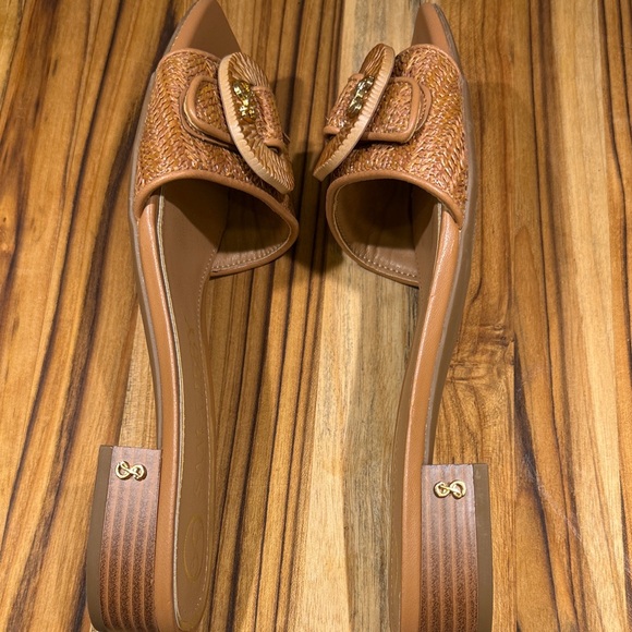 Sam & Libby Brown Block Heel Mules - Picture 7 of 10